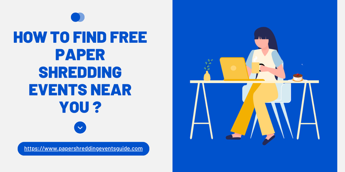 How to Find Free Paper Shredding Events Near You